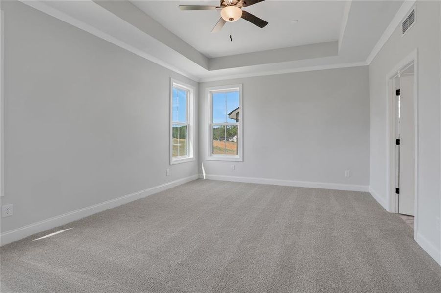 Spacious, unfurnished interior of a new home in Gatherings® at GreenHouse, Marietta (Image 21).