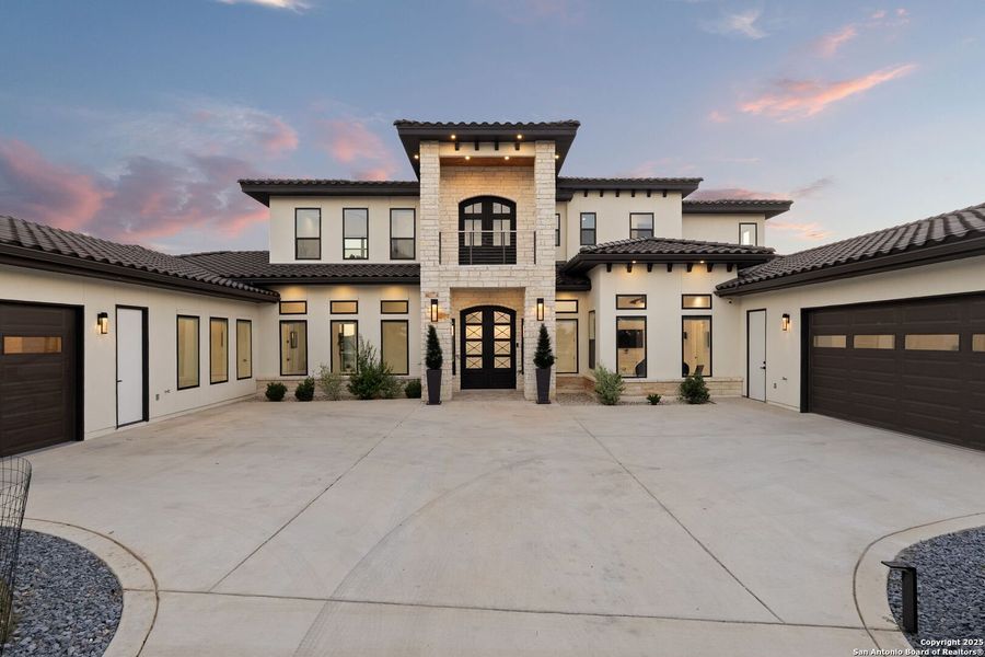 Front exterior of a new home in , Spring Branch, TX, highlighting curb appeal (Image 23).