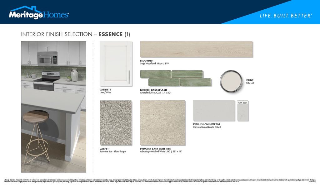 Sample of building materials used in homes in Harmony Manor, Fairburn (Image 20).