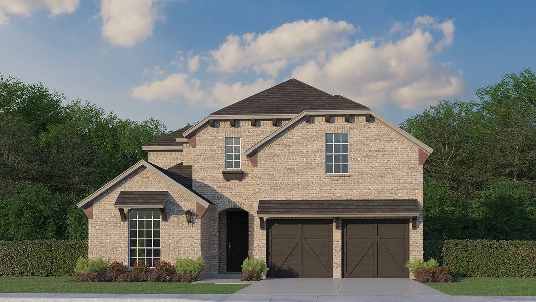 Plan 1541 Elevation B Plan 1541 Elevation B