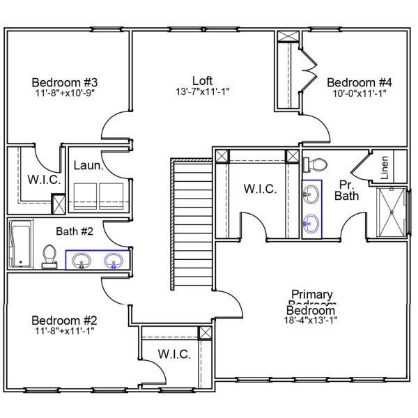 2D floor plan layout of this home in Hanes Lake, Winston-Salem, NC (Image 3). 2D floor plan layout of this home in Hanes Lake, Winston-Salem, NC (Image 3).