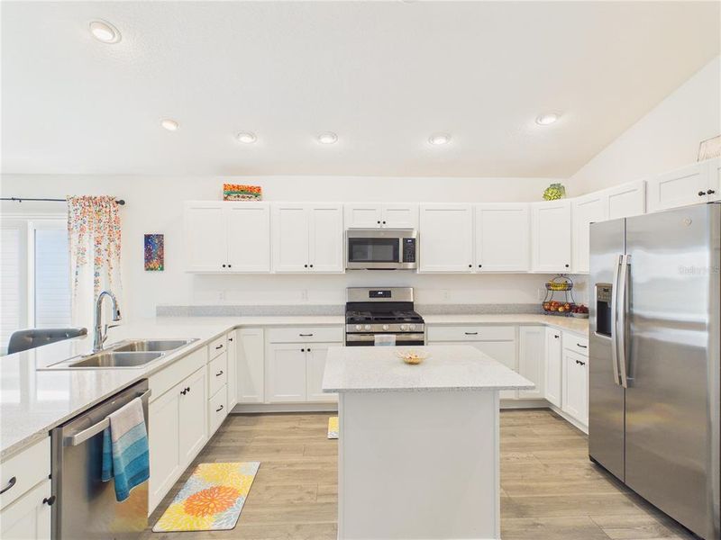 Furnished interior view inside a new home in , The Villages (Image 31).