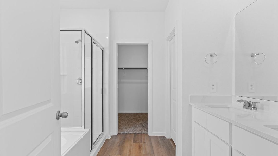 Representative furnished interior of a home built from the Florence by D.R. Horton in Riverwood Ranch, Angleton (Image 7). Representative furnished interior of a home built from the Florence by D.R. Horton in Riverwood Ranch, Angleton (Image 7).