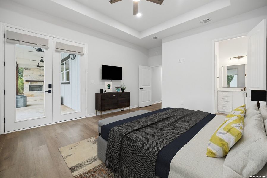 Furnished interior view inside a new home in , San Antonio (Image 5).