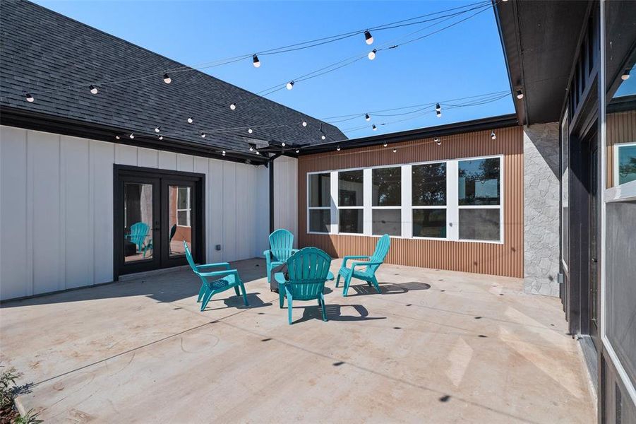 Front exterior of a new home in , Joshua, TX, highlighting curb appeal (Image 23). Front exterior of a new home in , Joshua, TX, highlighting curb appeal (Image 23).