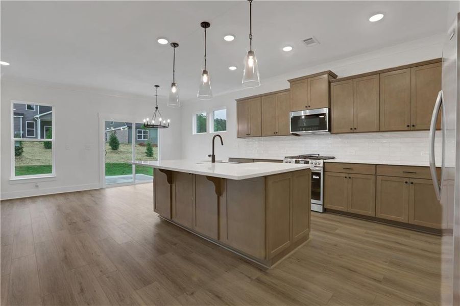 Furnished interior view inside a new home in , Loganville (Image 13).