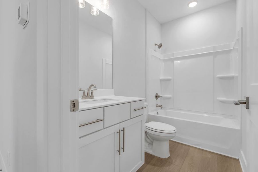 Furnished interior view inside a new home in Echo Park, Suwanee (Image 14).