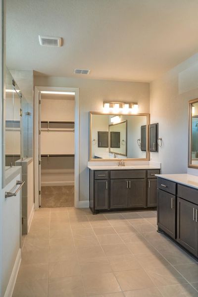 Furnished interior view inside a new home in Buffalo Crossing, Schertz (Image 8). Furnished interior view inside a new home in Buffalo Crossing, Schertz (Image 8).