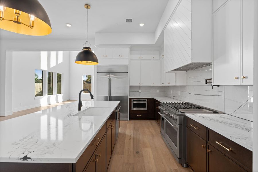 Furnished interior view inside a new home in , Houston (Image 5).