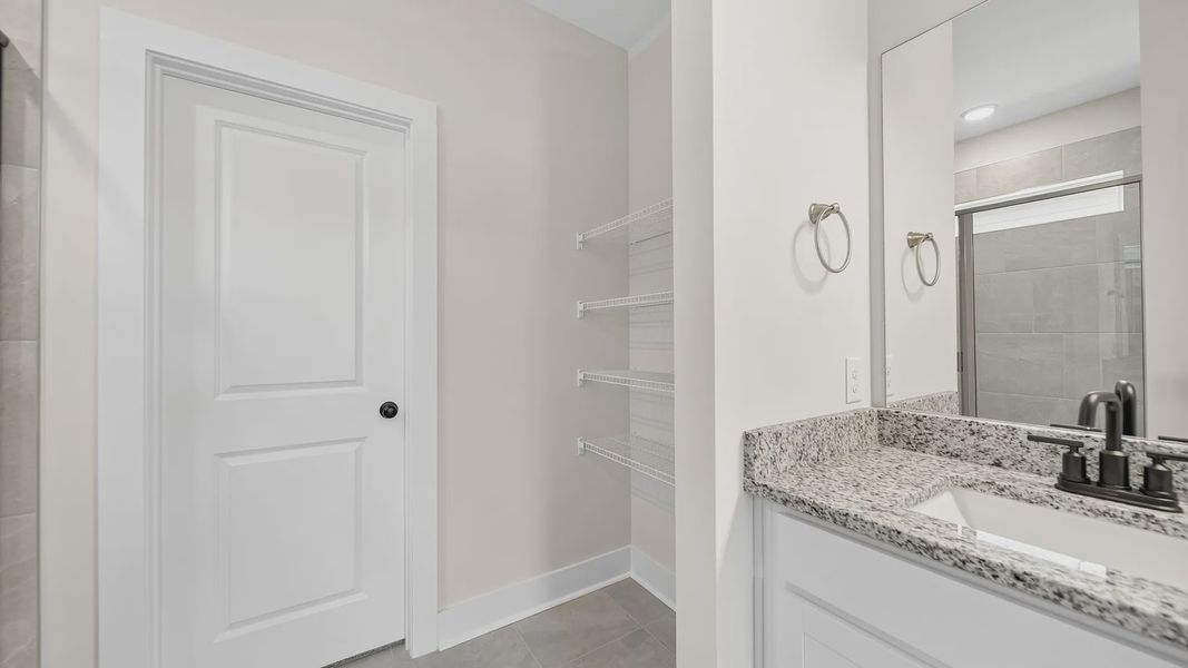 Furnished interior view inside a new home in McClure Farms, Columbia (Image 18).