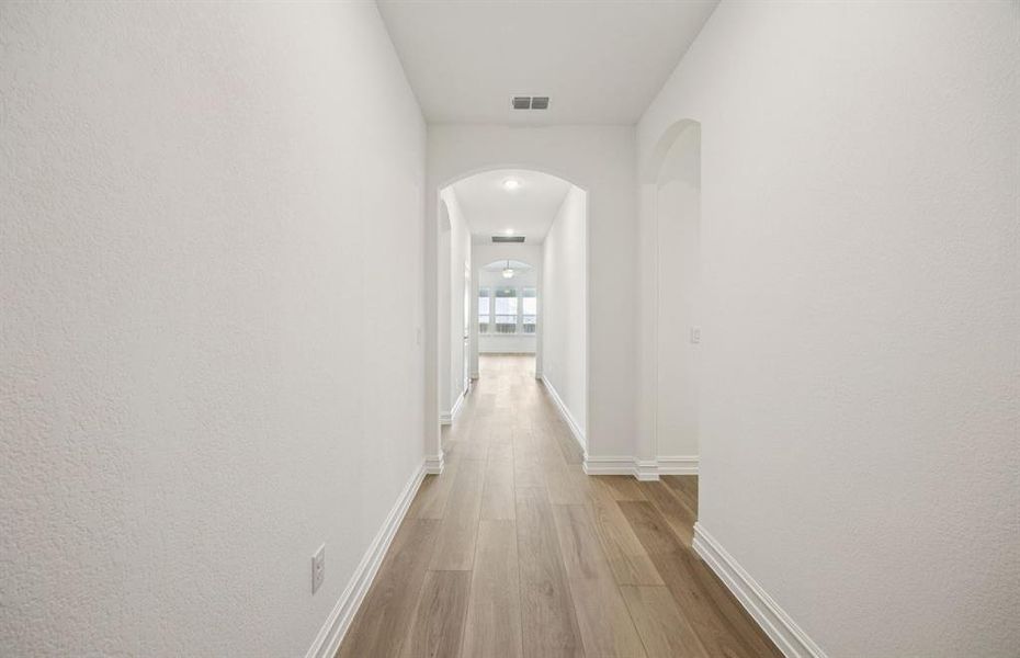 Welcoming entry into home