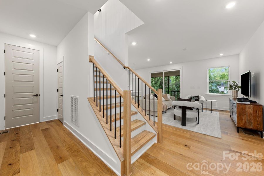 Furnished interior view inside a new home in , Charlotte (Image 31). Furnished interior view inside a new home in , Charlotte (Image 31).