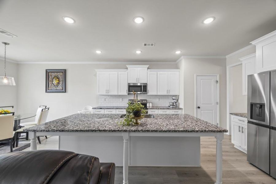 Furnished interior view inside a new home in , Winder (Image 10).