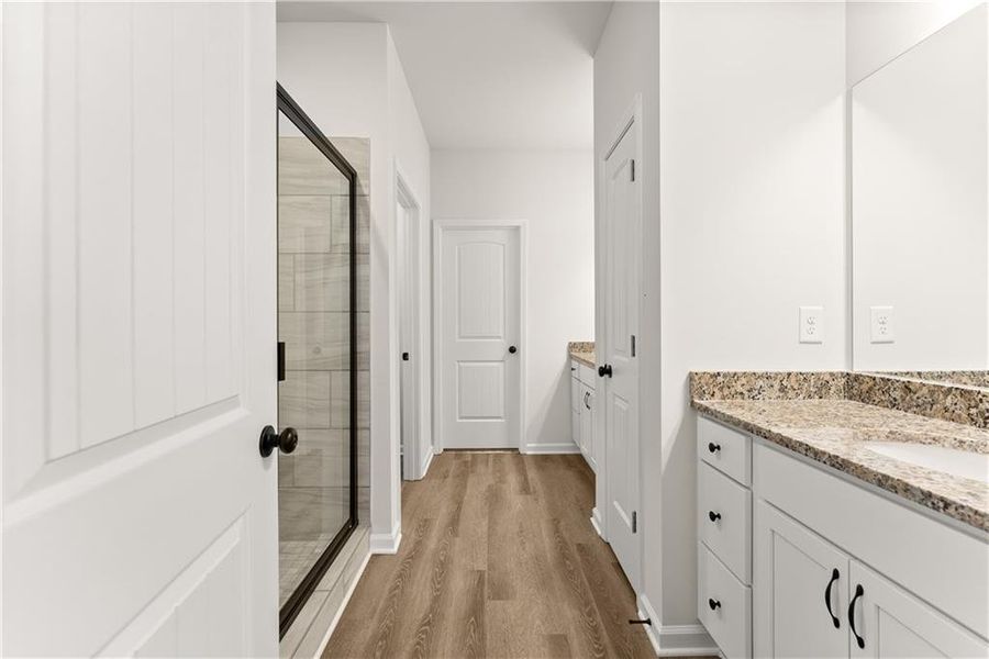 Furnished interior view inside a new home in , Lula (Image 9).