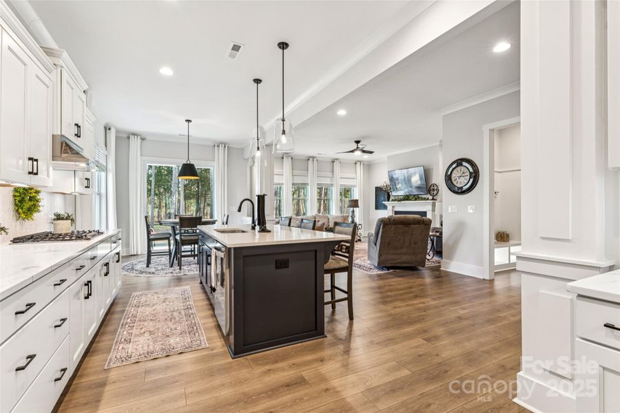 Furnished interior view inside a new home in , Indian Trail (Image 44). Furnished interior view inside a new home in , Indian Trail (Image 44).