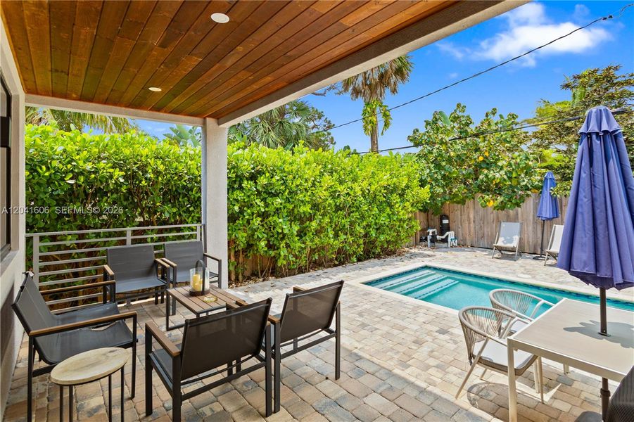 Exterior details and patio area of a home in , Fort Lauderdale (Image 21).