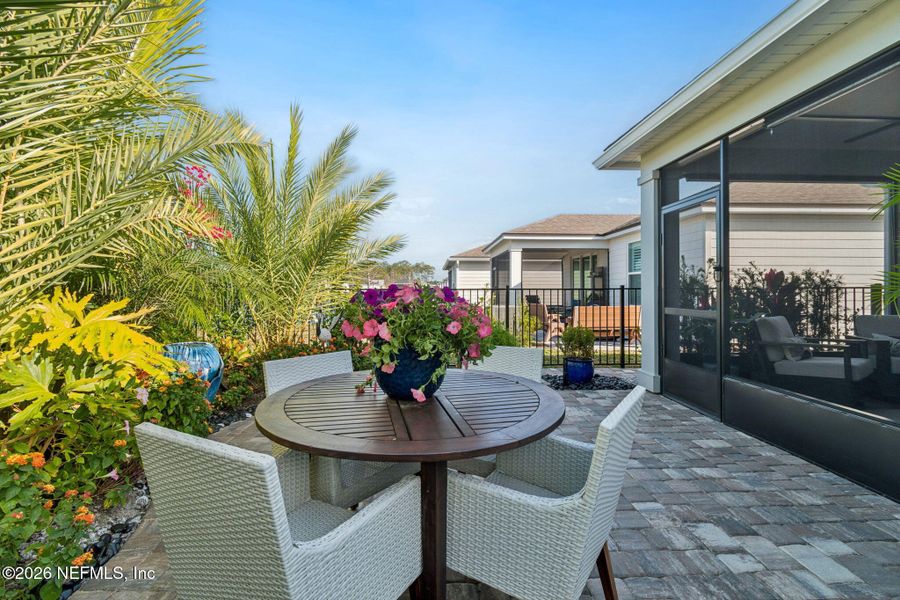 Exterior details and patio area of a home in , St. Augustine (Image 41).