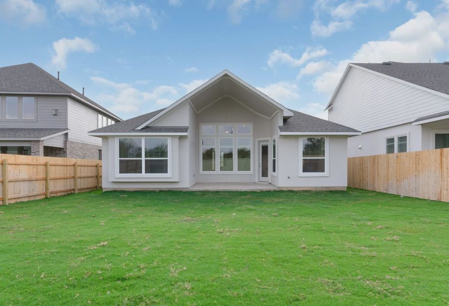 Representative exterior details of a home built from the Brooks by Chesmar Homes in University Heights, McKinney (Image 26).