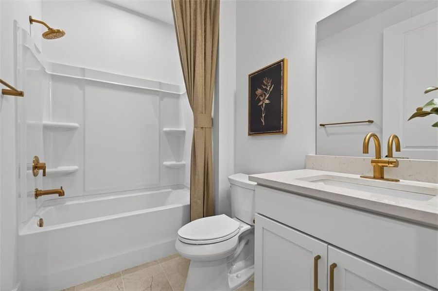 Furnished interior view inside a new home in Del Webb Chateau Elan, Hoschton (Image 11).