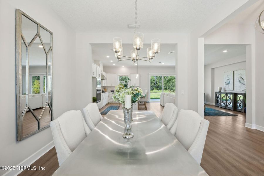 Furnished interior view inside a new home in Katie Cove, Jacksonville (Image 7).