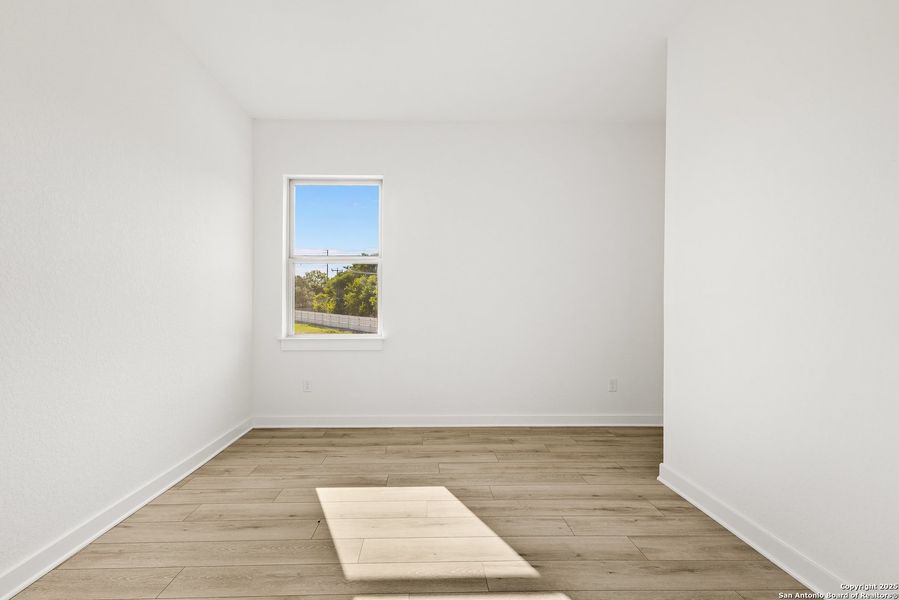 Spacious, unfurnished interior of a new home in Trilogy Grove, Leon Valley (Image 23). Spacious, unfurnished interior of a new home in Trilogy Grove, Leon Valley (Image 23).