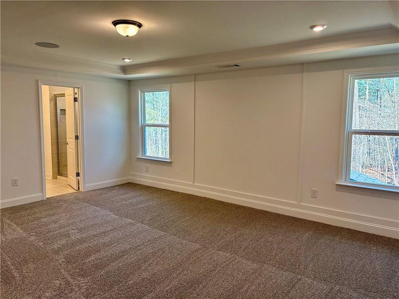 Spacious, unfurnished interior of a new home in Riversprings, Dacula (Image 40). Spacious, unfurnished interior of a new home in Riversprings, Dacula (Image 40).