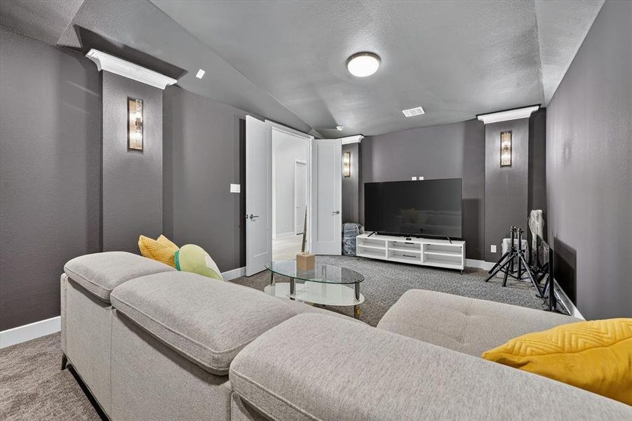 Furnished interior view inside a new home in , Prosper (Image 33). Furnished interior view inside a new home in , Prosper (Image 33).