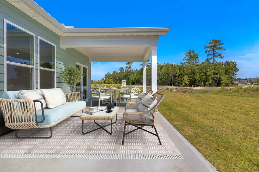 Exterior details and patio area of a home in Bell Meadows, Winnabow (Image 22).