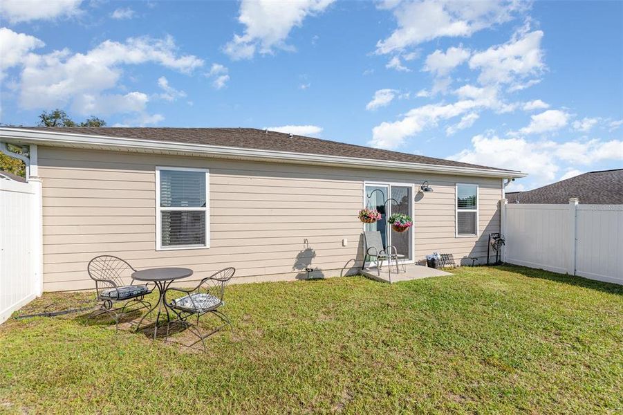 Exterior details and patio area of a home in , Lake City (Image 23).