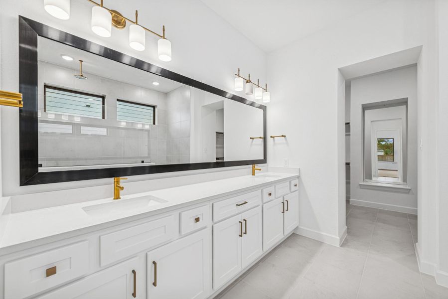 Furnished interior view inside a new home in Kresston - Enclave Collection, Montgomery (Image 14).