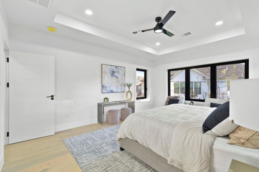 Furnished interior view inside a new home in , Bellaire (Image 5). Furnished interior view inside a new home in , Bellaire (Image 5).