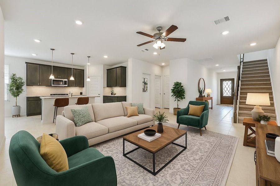 Virtually Rendered Image.