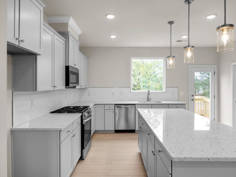 Furnished interior view inside a new home in Camden Park, Knightdale (Image 10).