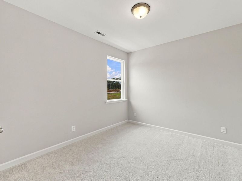 Spacious, unfurnished interior of a new home in Forestville Yard, Knightdale (Image 26). Spacious, unfurnished interior of a new home in Forestville Yard, Knightdale (Image 26).