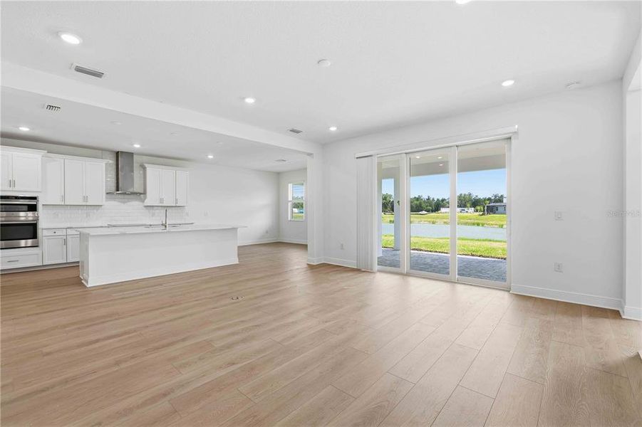 Spacious, unfurnished interior of a new home in Creeks Edge at Twin Rivers, Parrish (Image 55).