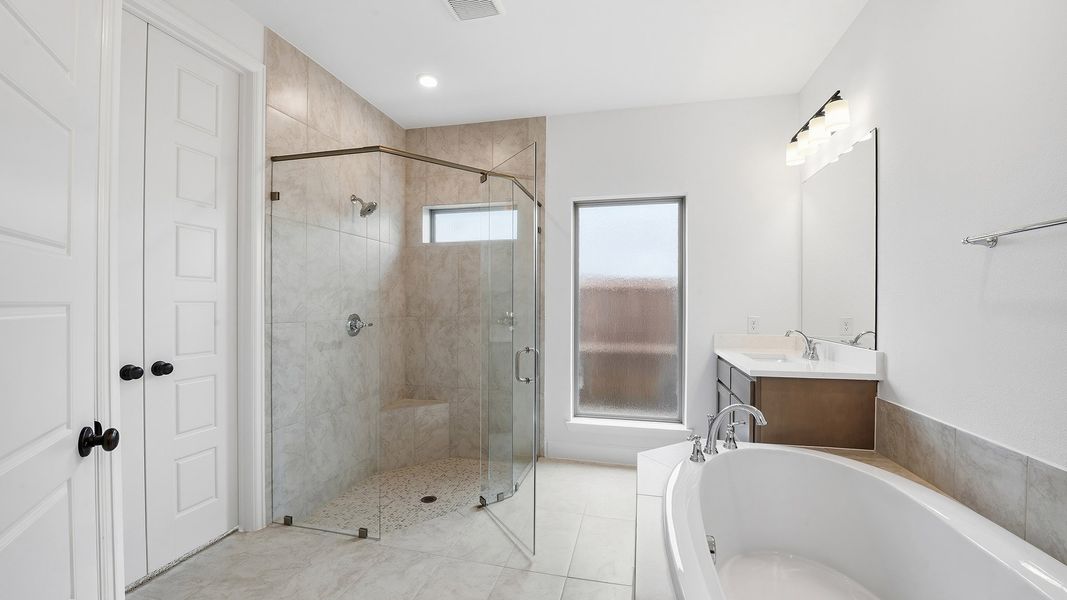 Furnished interior view inside a new home in Meraki, Forney (Image 14).