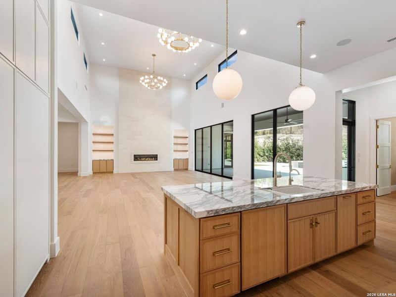 Furnished interior view inside a new home in , San Antonio (Image 15).