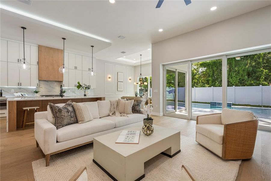 Furnished interior view inside a new home in , Winter Park (Image 16).
