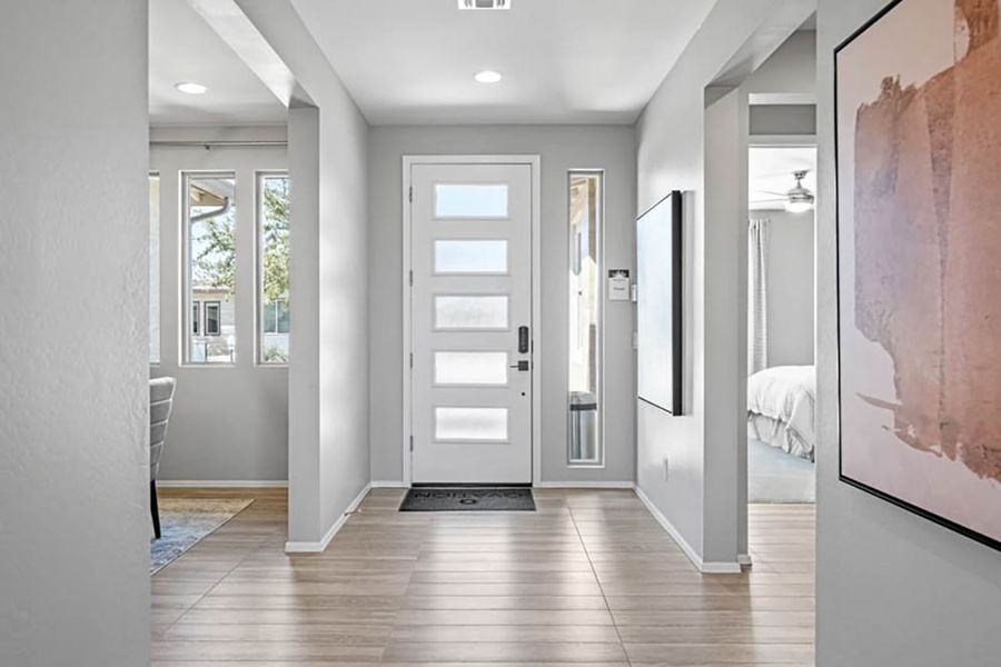 Representative unfurnished interior of a home built from the Powell by Taylor Morrison in Ovation at Meridian 55+, Queen Creek (Image 19). Representative unfurnished interior of a home built from the Powell by Taylor Morrison in Ovation at Meridian 55+, Queen Creek (Image 19).