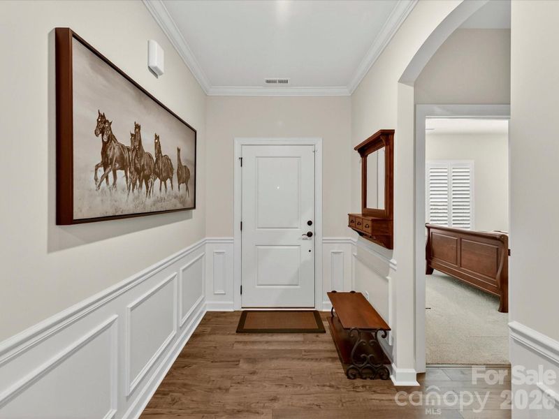 Furnished interior view inside a new home in , Monroe (Image 9).