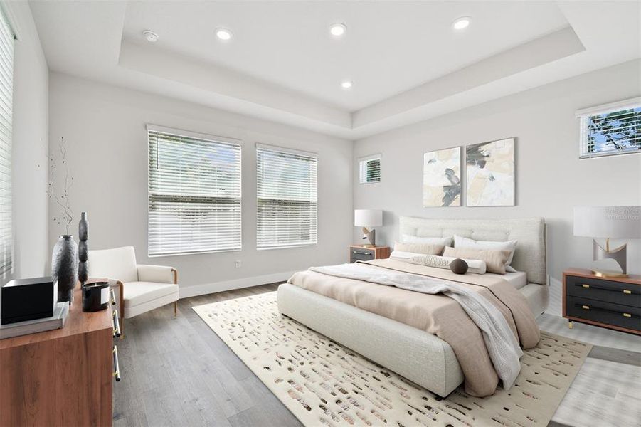 Furnished interior in a model home at St. Pete – Urban Collection in St. Petersburg (Image 14). Furnished interior in a model home at St. Pete – Urban Collection in St. Petersburg (Image 14).