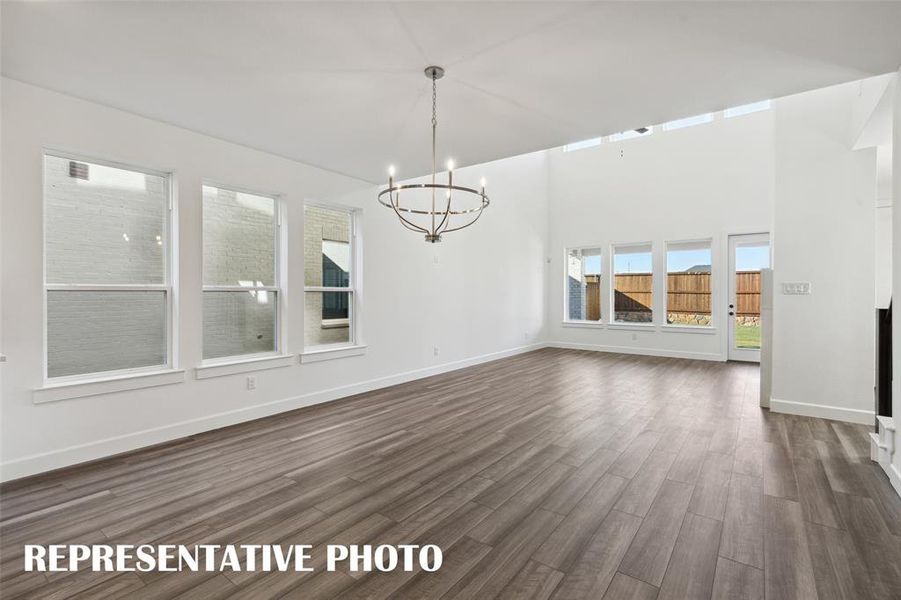 Our Sinclaire plan offers a spacious dining area that works for any occasion! REPRESENTATIVE PHOTO Our Sinclaire plan offers a spacious dining area that works for any occasion! REPRESENTATIVE PHOTO