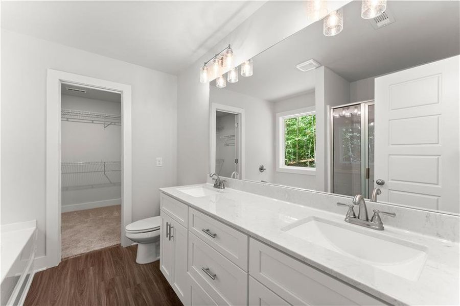 Furnished interior view inside a new home in , Martin (Image 14). Furnished interior view inside a new home in , Martin (Image 14).