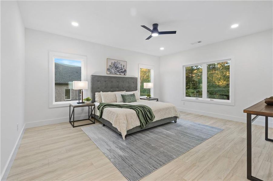 Furnished interior view inside a new home in , Lawrenceville (Image 11).