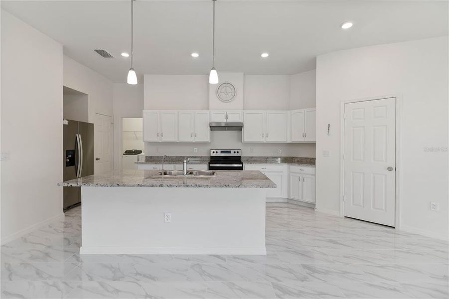 Furnished interior view inside a new home in , Davenport (Image 8).