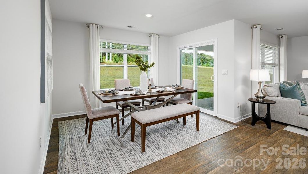 Furnished interior view inside a new home in Cline Village, Conover (Image 9).