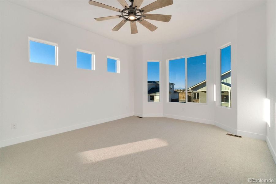 Expanded Primary Bedroom with Bay Window