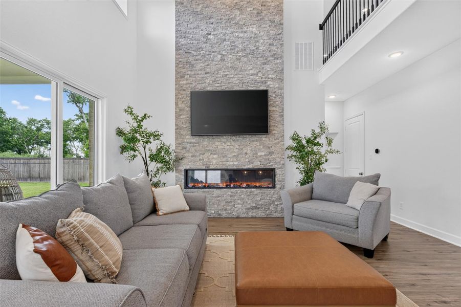 Furnished interior view inside a new home in , Missouri City (Image 21).