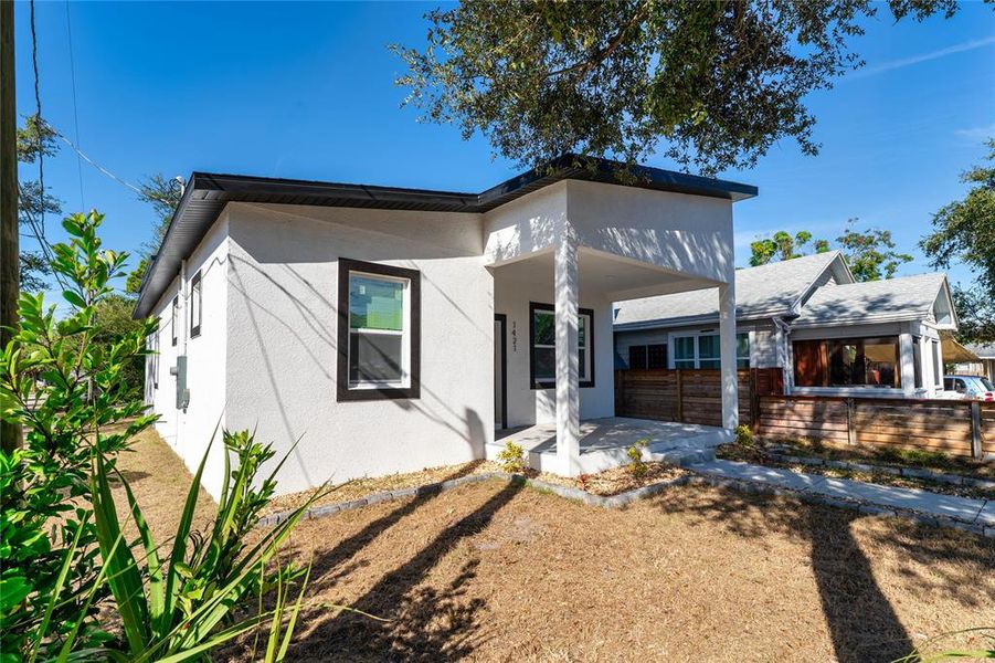 Exterior details and patio area of a home in , St. Petersburg (Image 27). Exterior details and patio area of a home in , St. Petersburg (Image 27).