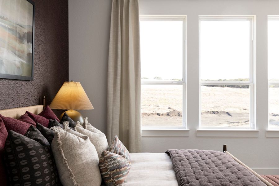 Furnished interior view inside a new home in Lariat, Liberty Hill (Image 30).